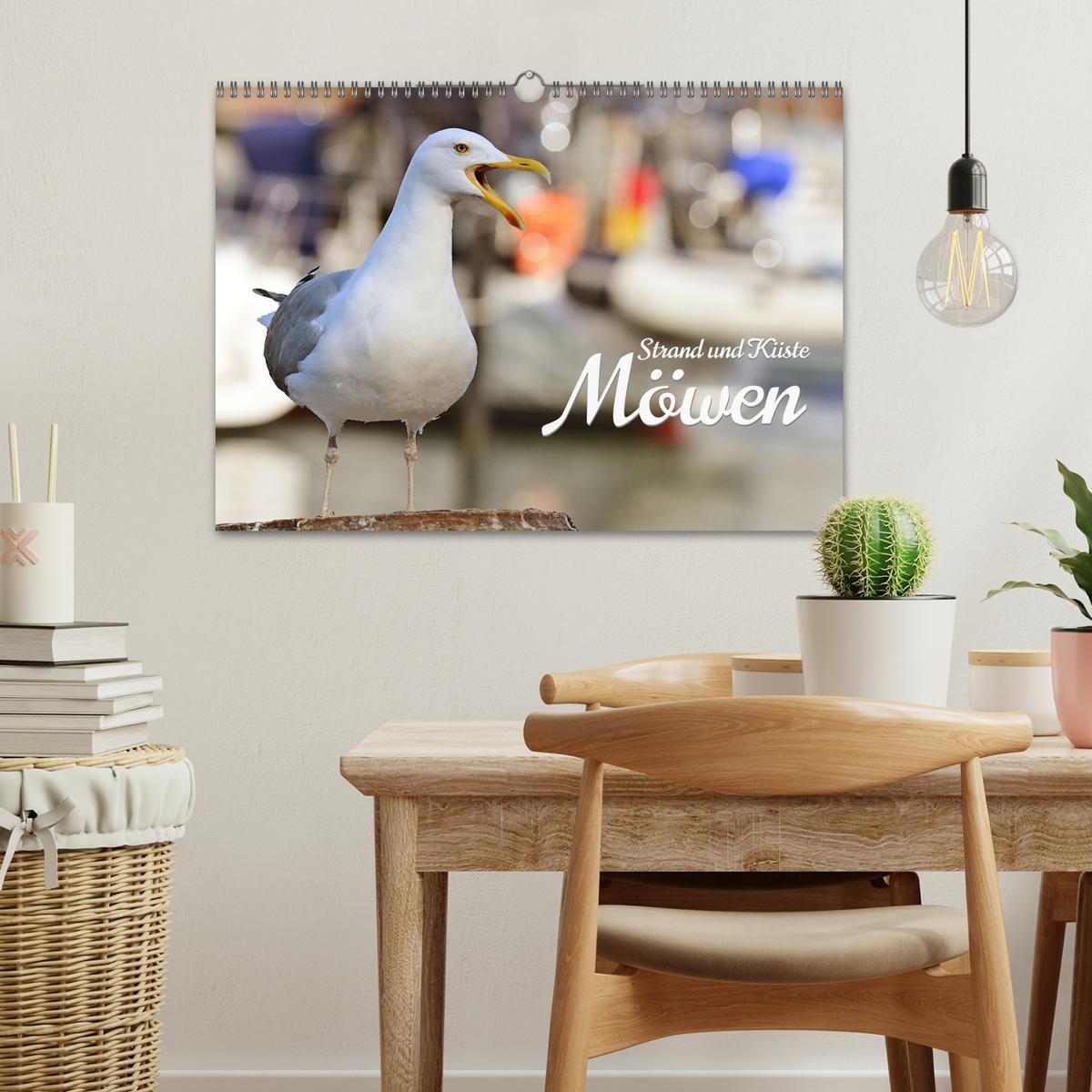 Bild: 9783383926143 | Strand und Küste - Möwen (Wandkalender 2025 DIN A3 quer), CALVENDO...