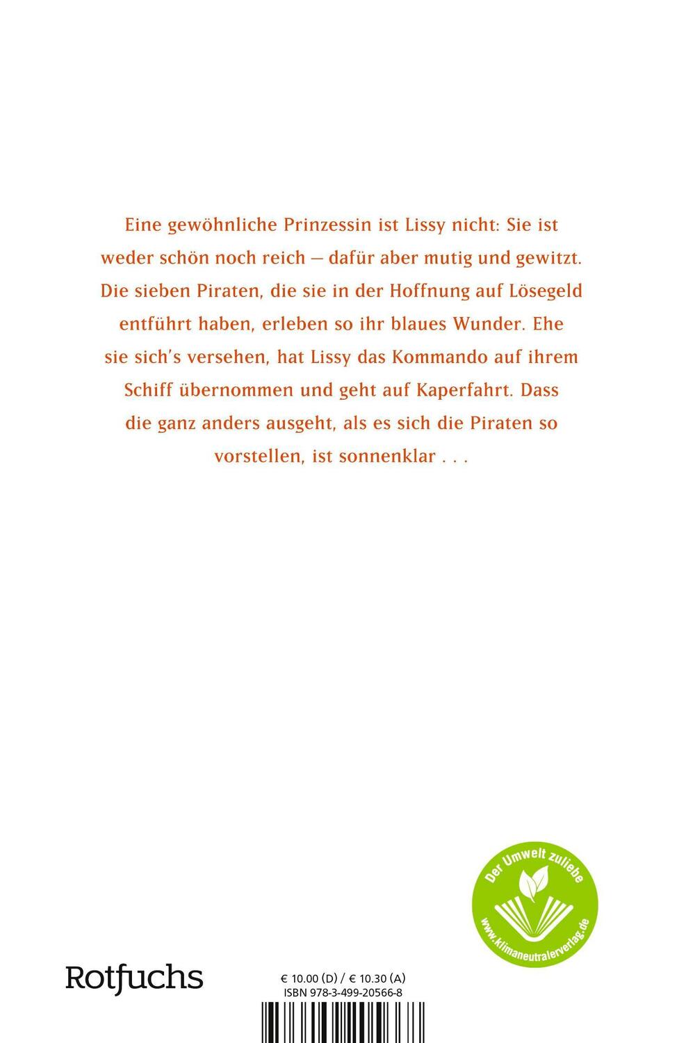 Rückseite: 9783733508579 | Piratenlissy | Ursel Scheffler | Taschenbuch | 96 S. | Deutsch | 2024