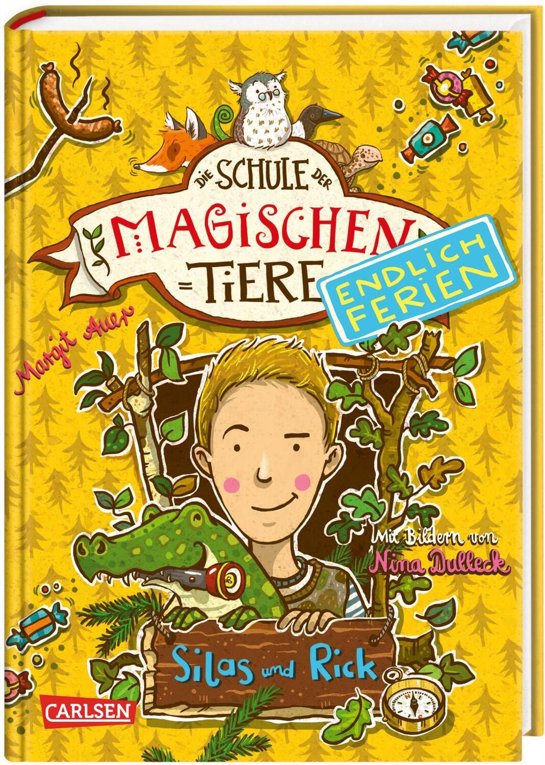 Cover: 9783551653321 | Die Schule der magischen Tiere - Endlich Ferien 2: Silas und Rick