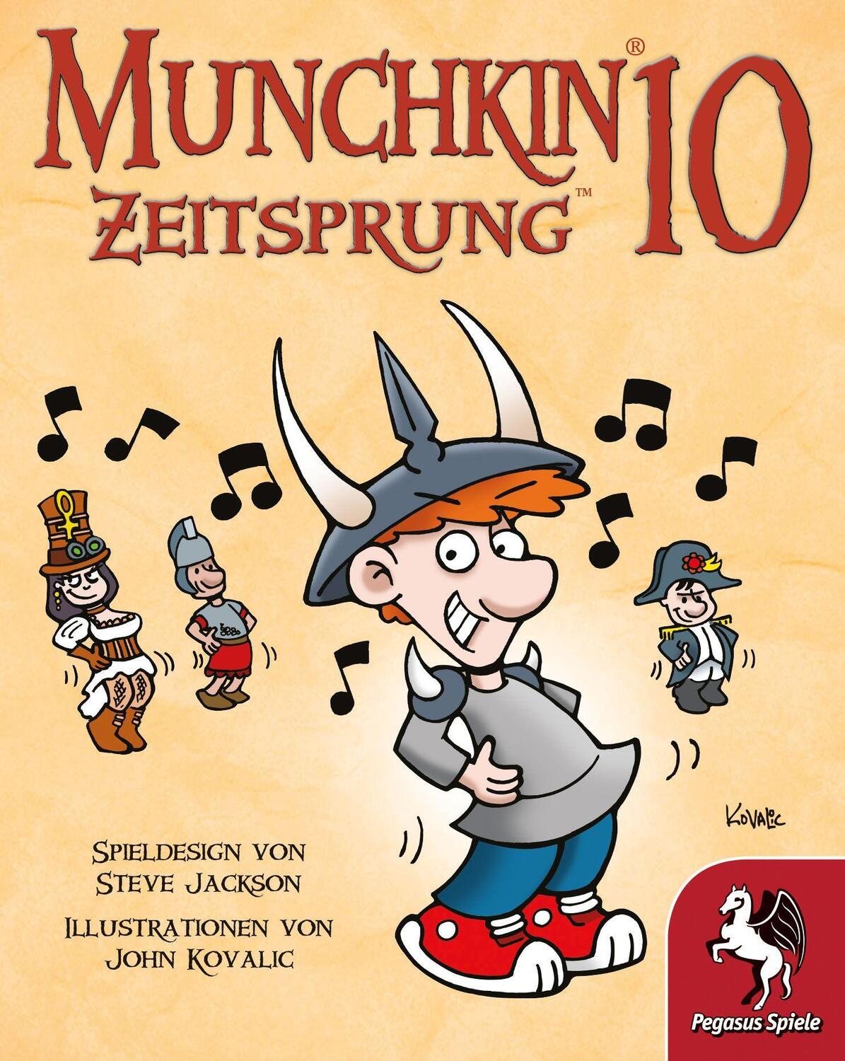 Bild: 4250231736032 | Munchkin 10: Zeitsprung [Erweiterung] | Spiel | Deutsch | 2023