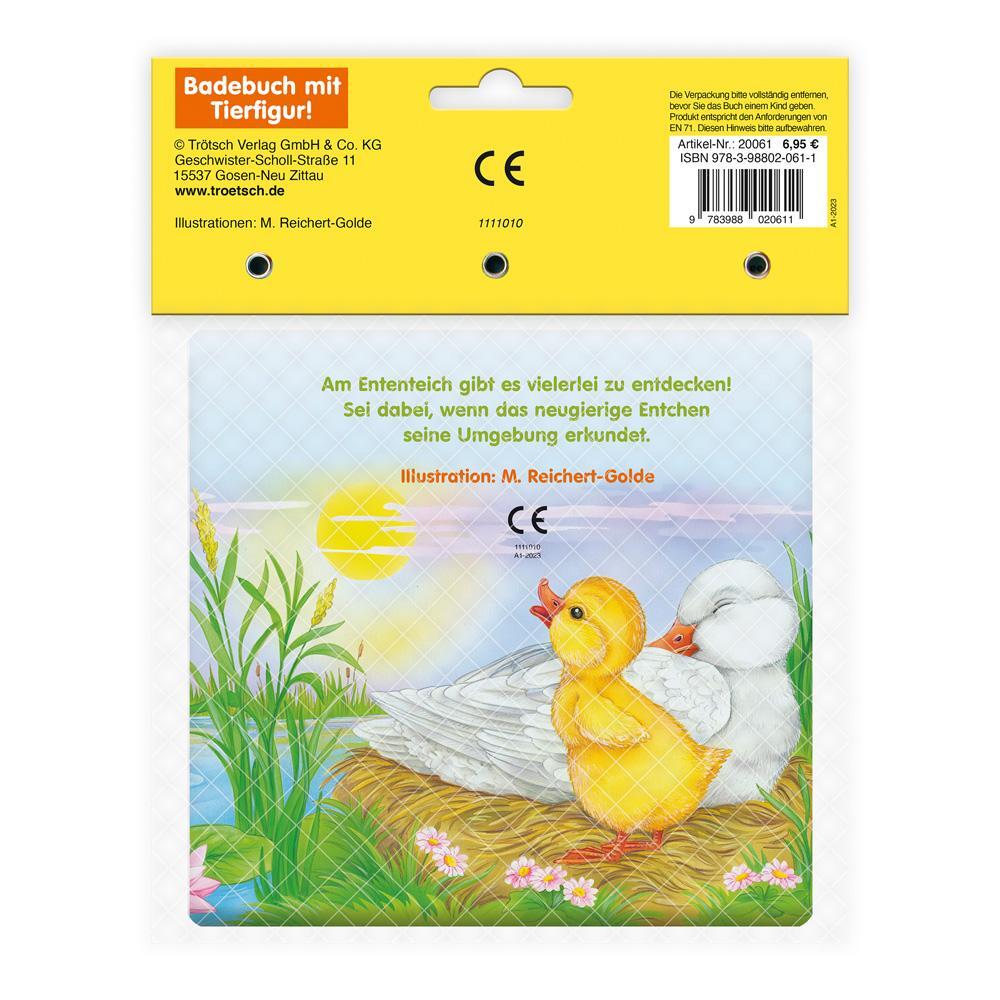 Bild: 9783988020611 | Trötsch Badebuch mit Tierfigur Die kleine Ente | KG | Buch | 6 S.