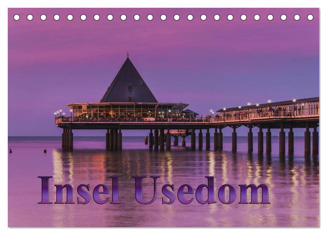 Cover: 9783435707287 | Insel Usedom (Tischkalender 2025 DIN A5 quer), CALVENDO Monatskalender