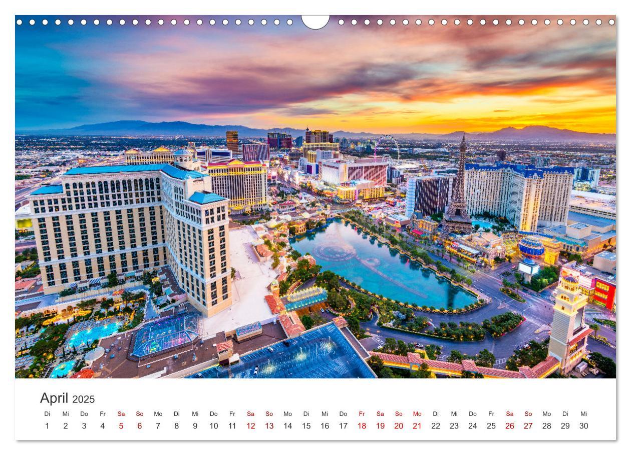 Bild: 9783383917721 | Las Vegas - Die Hauptstadt der Unterhaltung. (Wandkalender 2025 DIN...