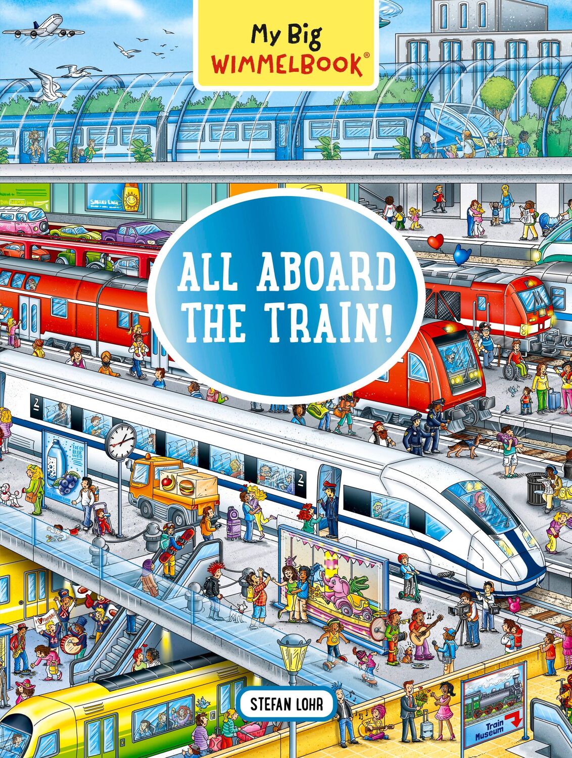 Cover: 9781615198160 | My Big Wimmelbook(r) - All Aboard the Train! | Stefan Lohr | Buch