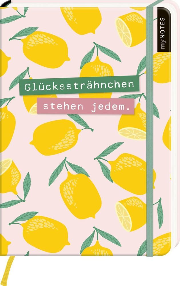 Cover: 4014489123040 | myNOTES Notizbuch A5: Glückssträhnchen stehen jedem | Taschenbuch