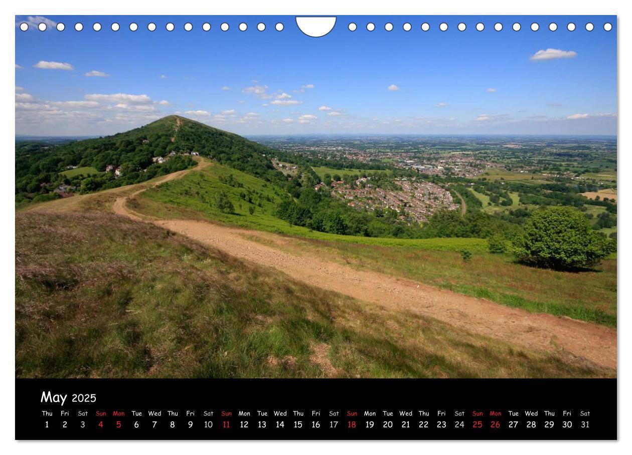 Bild: 9781325953448 | The Malvern Hills (Wall Calendar 2025 DIN A4 landscape), CALVENDO...