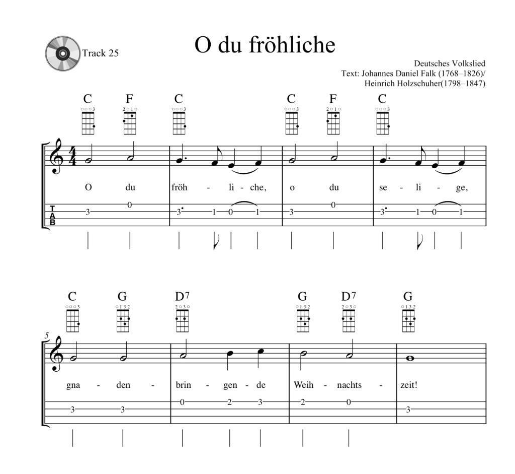 Bild: 9783869475691 | Komm, wir spielen Ukulele! Das Weihnachtsalbum für Kinder und...