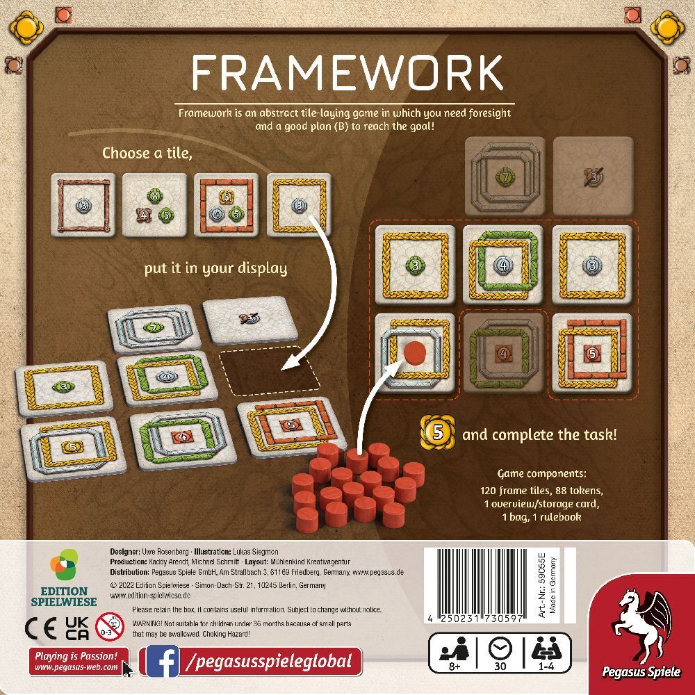 Bild: 4250231730597 | Framework (English Edition) | Spiel | 59055E | Englisch | 2023