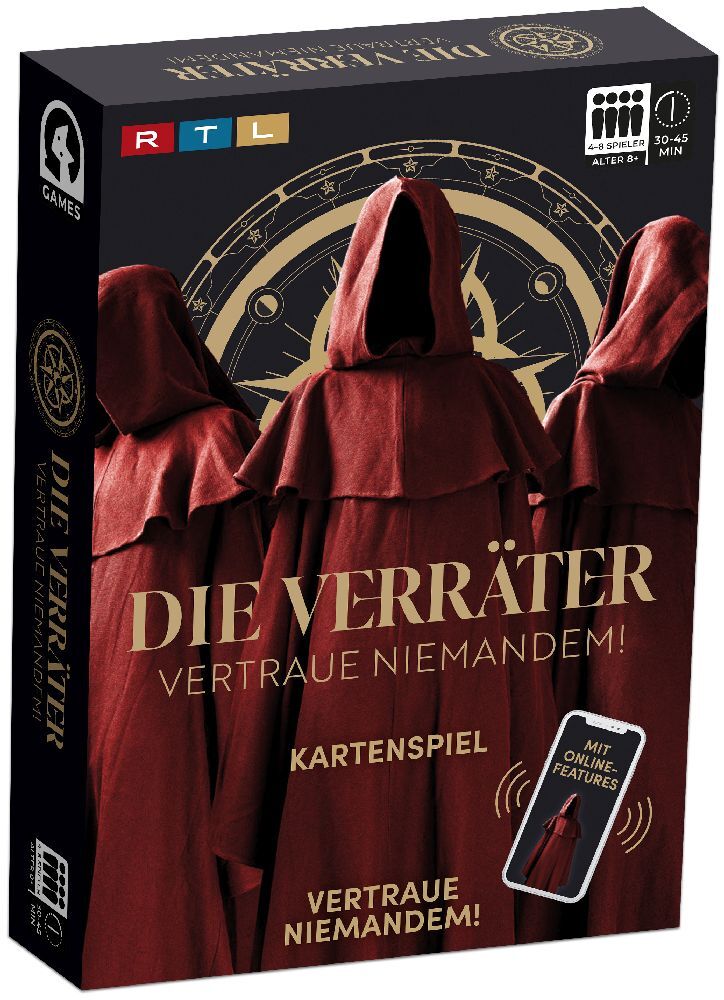 Cover: 8720077302488 | Die Verräter Kartenspiel | Spiel | In Karton | 930248 | Deutsch | 2024