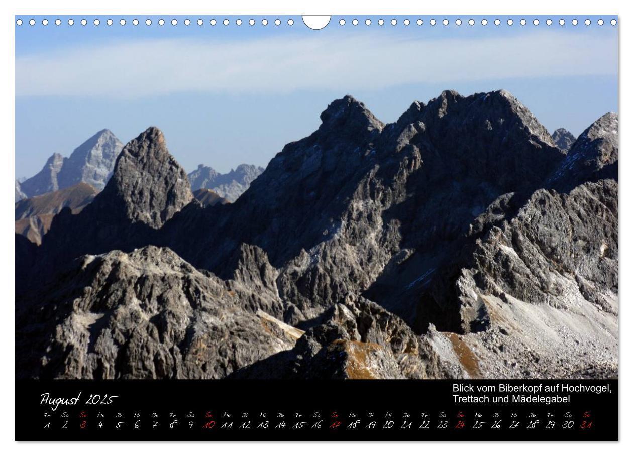 Bild: 9783435837892 | Allgäuer Bergblicke (Wandkalender 2025 DIN A3 quer), CALVENDO...