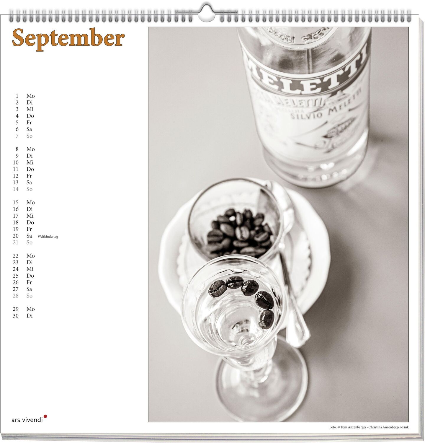 Bild: 9783747205631 | Caffè d'Italia 2025 | Wandkalender | Anzenberger-Fink (u. a.) | 12 S.