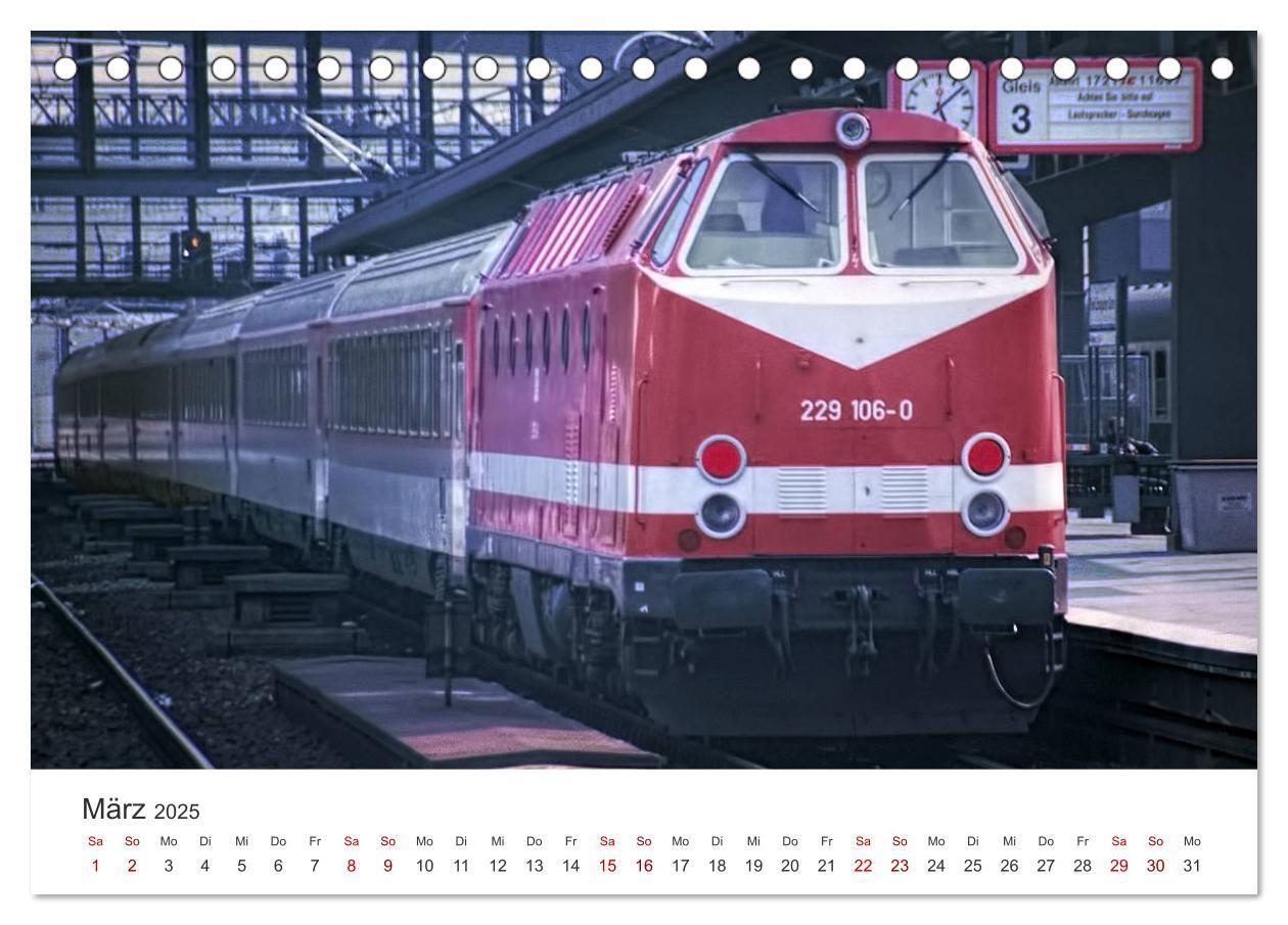 Bild: 9783435290413 | Deutsche Diesellokomotiven (Tischkalender 2025 DIN A5 quer),...