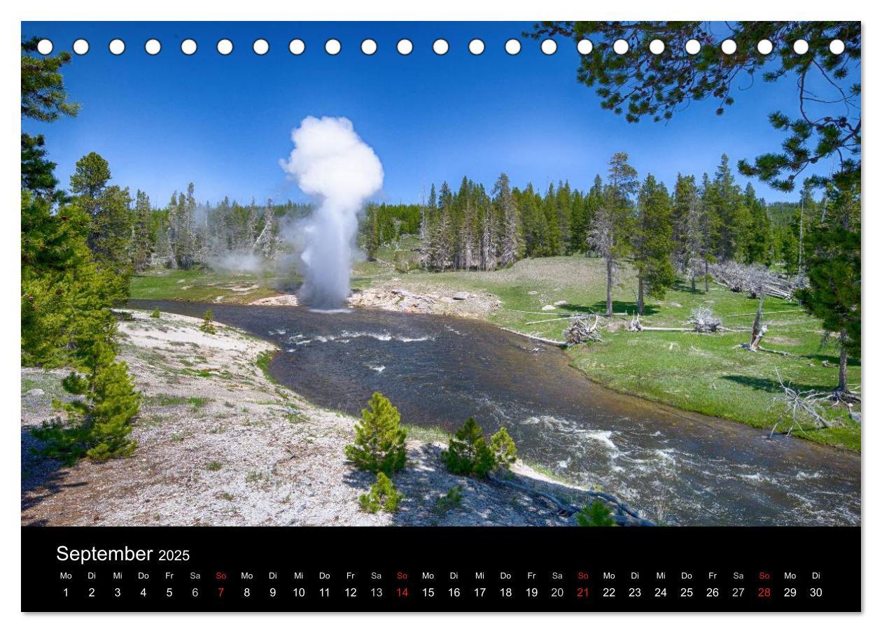 Bild: 9783435663101 | Traumziele in den USA. Der Yellowstone National Park (Tischkalender...