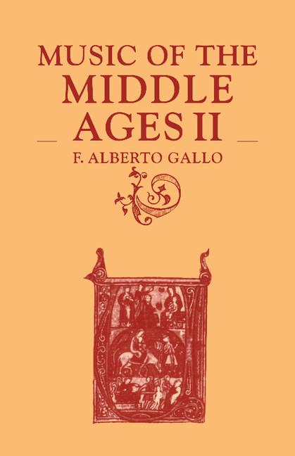 Cover: 9780521284837 | Music of the Middle Ages II | F. Alberto Gallo | Taschenbuch | 1985