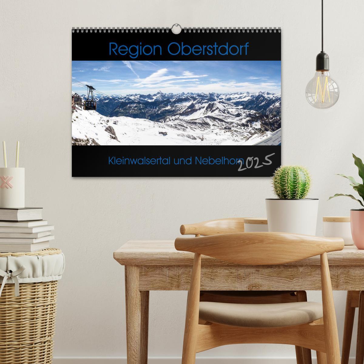 Bild: 9783435606399 | Region Oberstdorf - Kleinwalsertal und Nebelhorn (Wandkalender 2025...