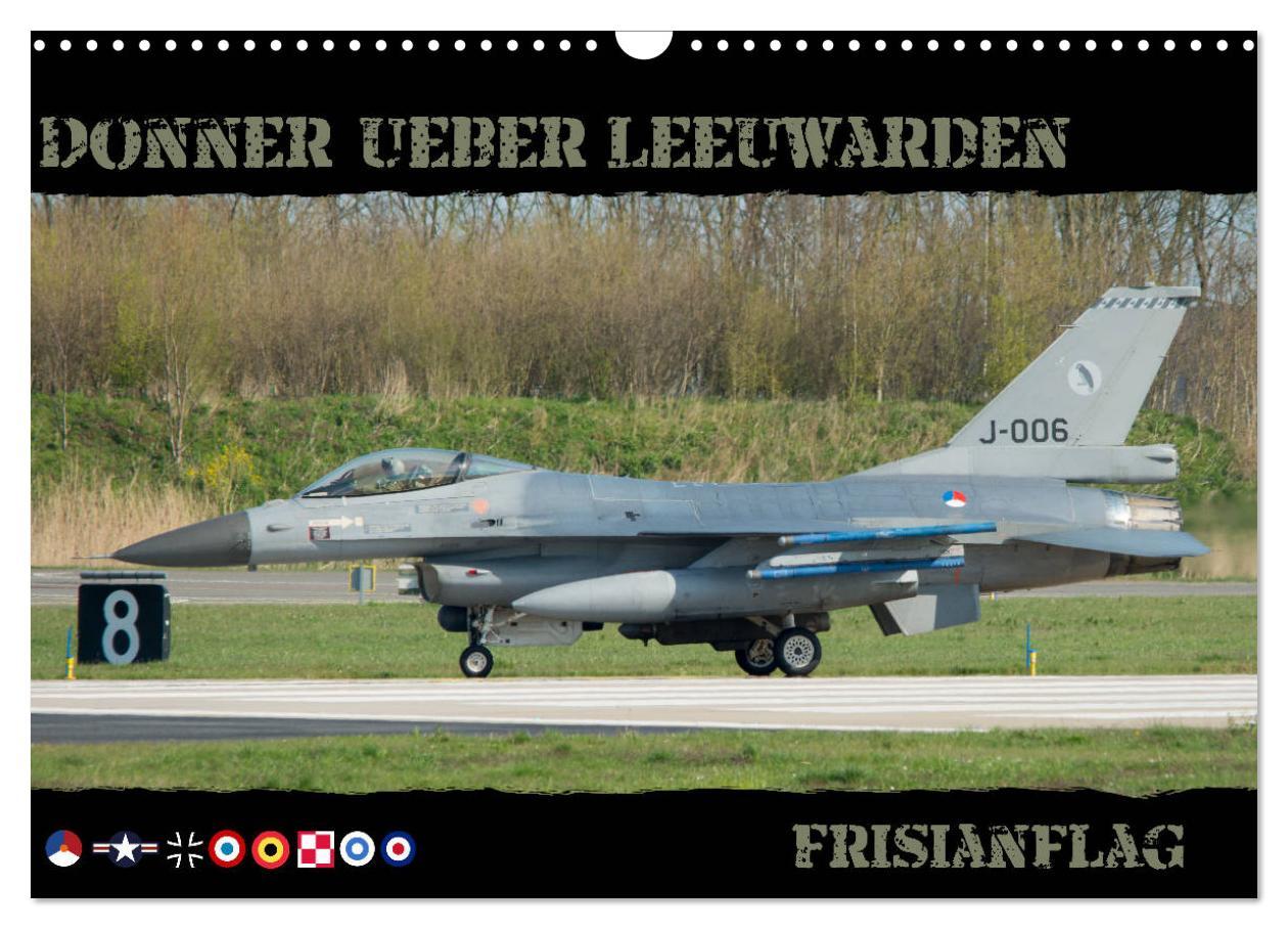 Cover: 9783435448395 | Donner ueber Leeuwarden (Wandkalender 2025 DIN A3 quer), CALVENDO...