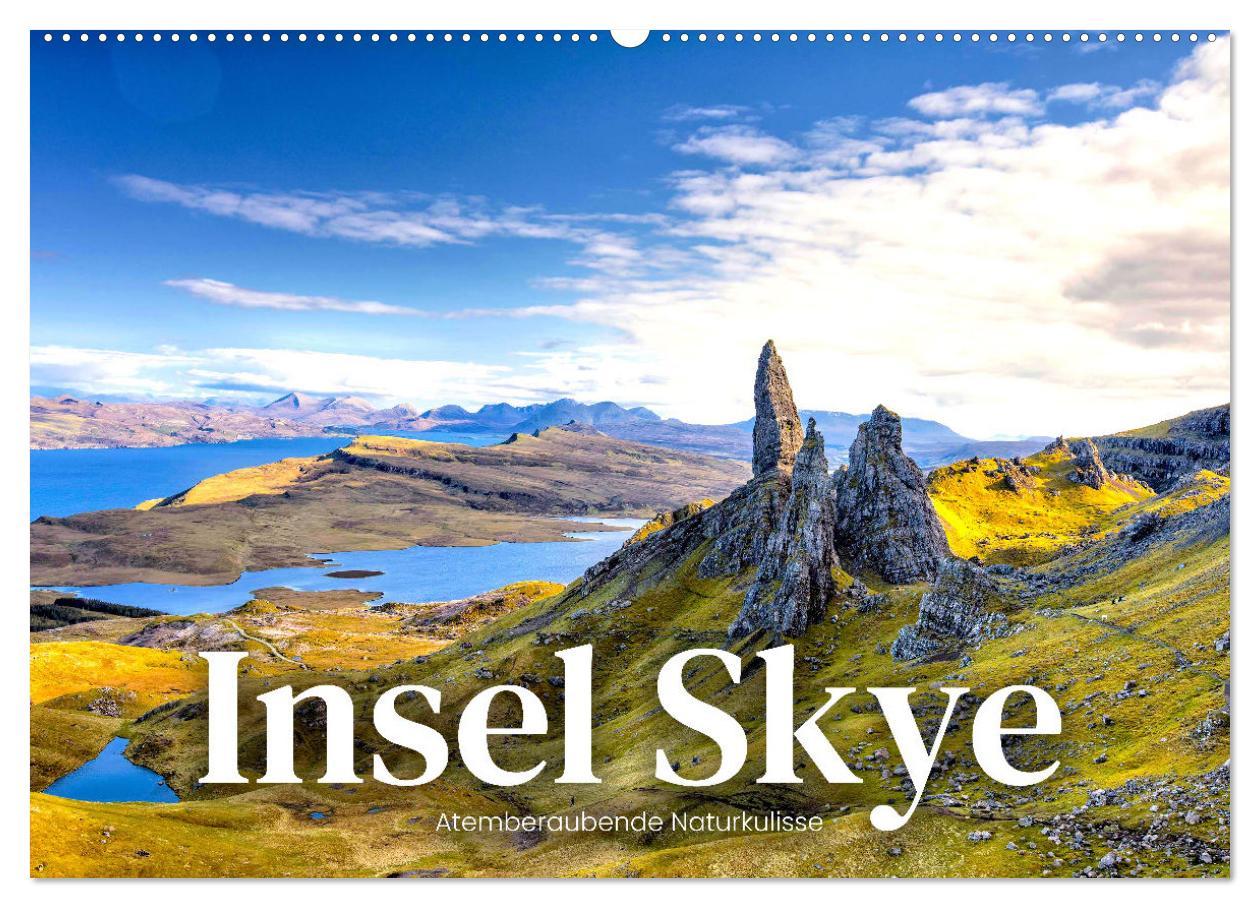 Cover: 9783383925665 | Insel Skye - Atemberaubende Naturkulisse (Wandkalender 2025 DIN A2...