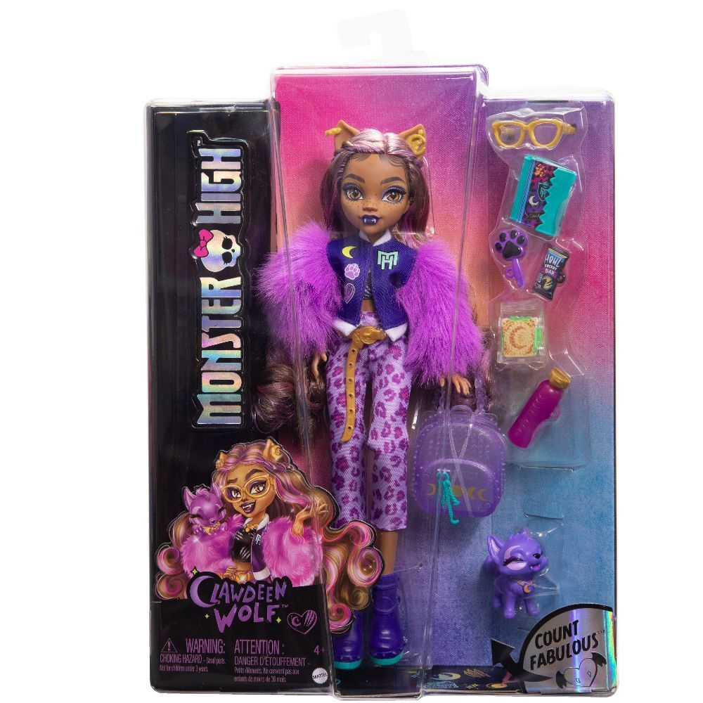 Cover: 194735183579 | Monster High Clawdeen Puppe | Stück | Blister | HRP65 | 2024 | Mattel