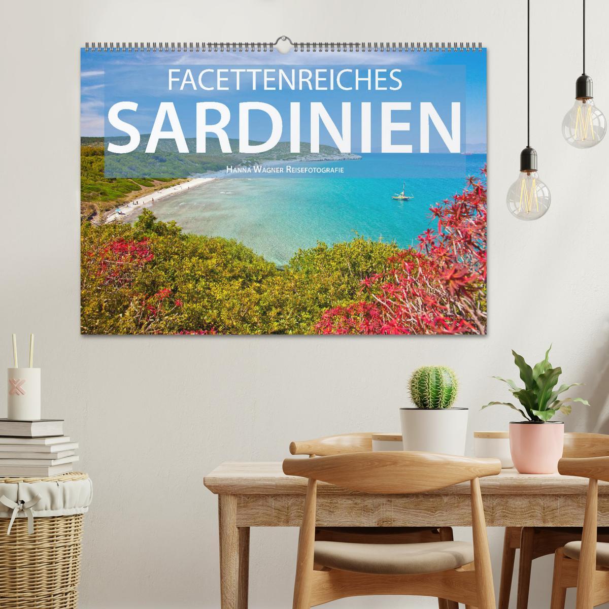 Bild: 9783435330409 | Facettenreiches Sardinien (Wandkalender 2025 DIN A2 quer), CALVENDO...