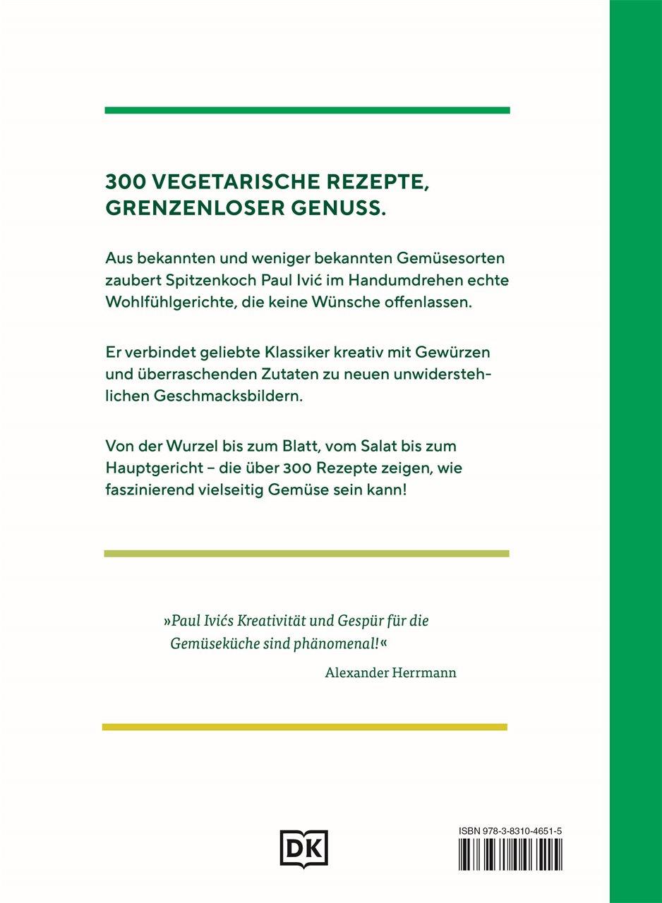 Rückseite: 9783831046515 | Vegetarisch | Paul Ivic | Buch | 400 S. | Deutsch | 2024