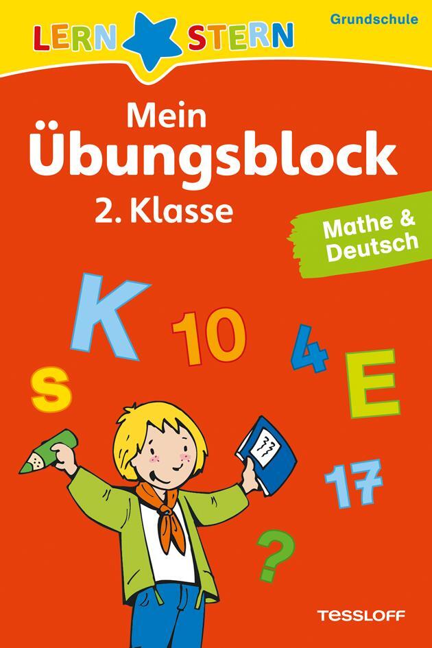 Cover: 9783788625252 | Lernstern: Mein Übungsblock 2. Klasse. Mathe &amp; Deutsch | Birgit Fuchs