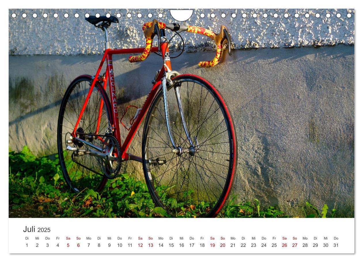 Bild: 9783435018604 | Stahlrenner - Rennrad-Klassiker aus Europa (Wandkalender 2025 DIN...