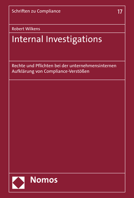 Cover: 9783848759293 | Internal Investigations | Robert Wilkens | Buch | 1000 S. | Deutsch