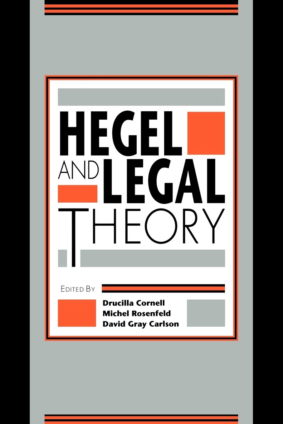 Cover: 9780415901635 | Hegel and Legal Theory | Drucilla Cornell (u. a.) | Taschenbuch | 1991