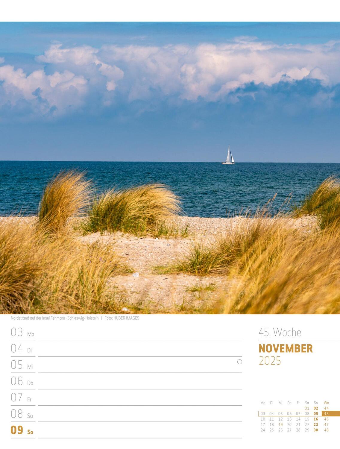 Bild: 9783838435275 | Abenteuer Deutschland - Naturparadiese Wochenplaner Kalender 2025