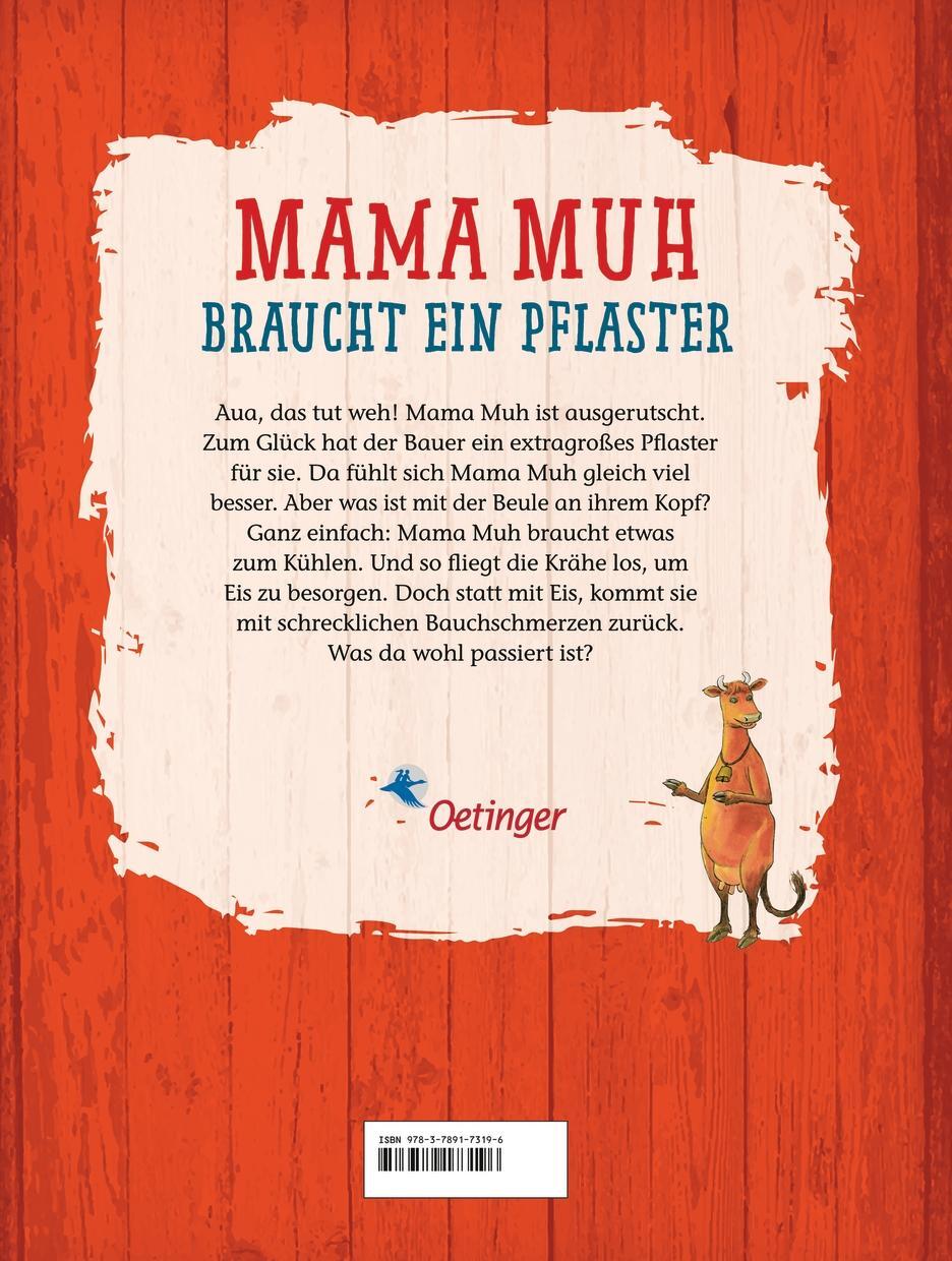 Rückseite: 9783789173196 | Mama Muh braucht ein Pflaster | Jujja Wieslander | Buch | Mama Muh