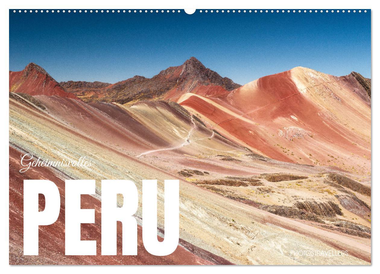 Cover: 9783383785818 | Geheimnisvolles Peru (Wandkalender 2025 DIN A2 quer), CALVENDO...