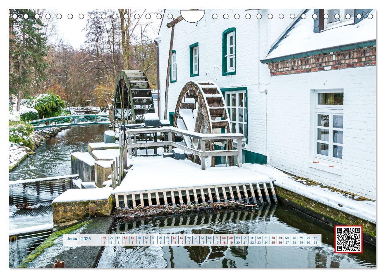 Bild: 9783383783036 | Wassermühlen Panorama Niederrhein Brüggen-Wegberg (Wandkalender...