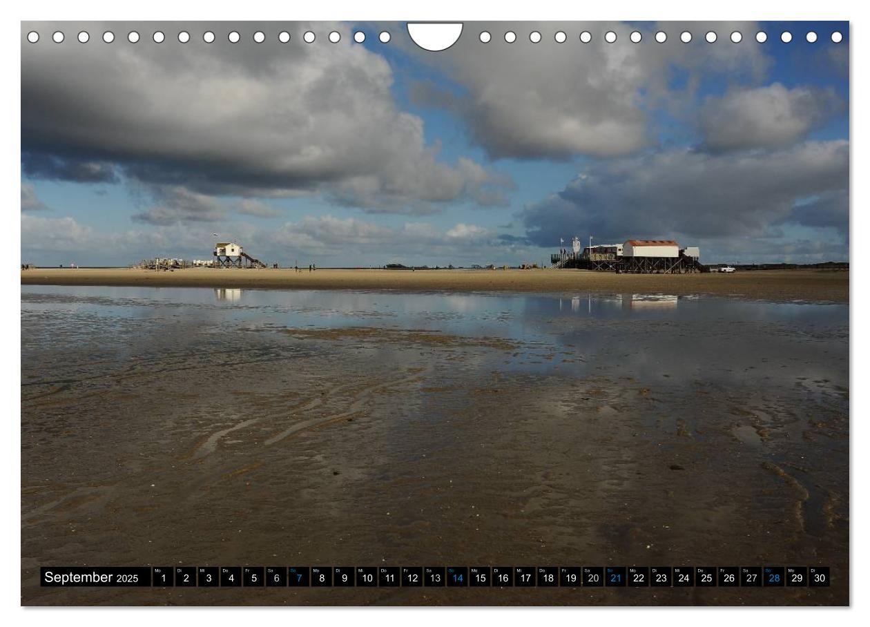 Bild: 9783435757237 | St. Peter Ording (Wandkalender 2025 DIN A4 quer), CALVENDO...