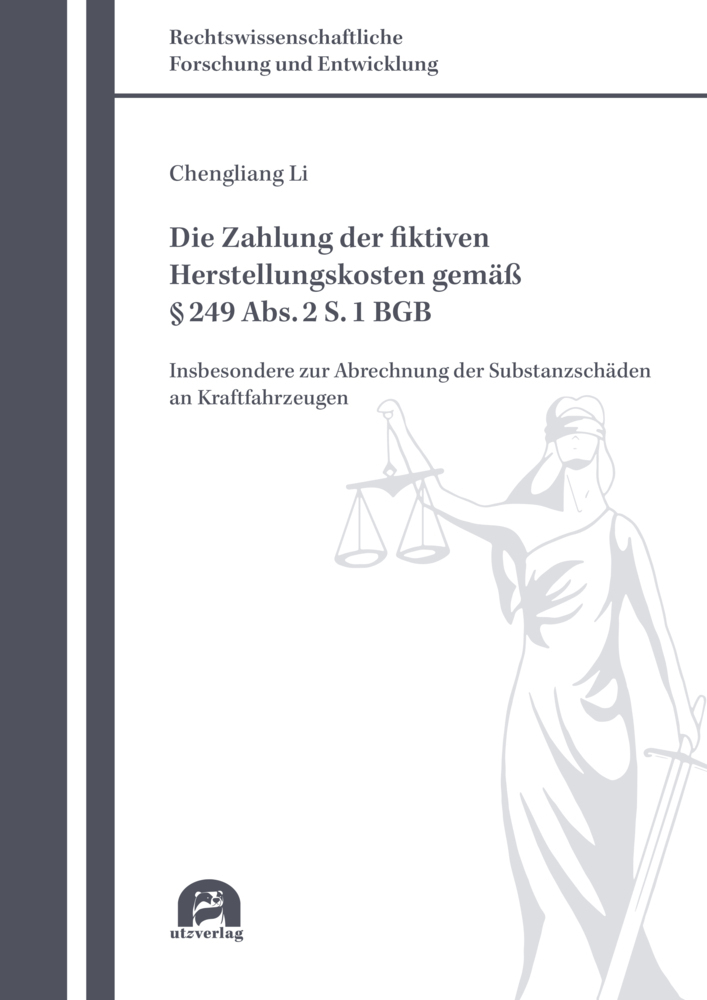 Cover: 9783831685288 | Die Zahlung der fiktiven Herstellungskosten gemäß § 249 Abs. 2 S. 1...