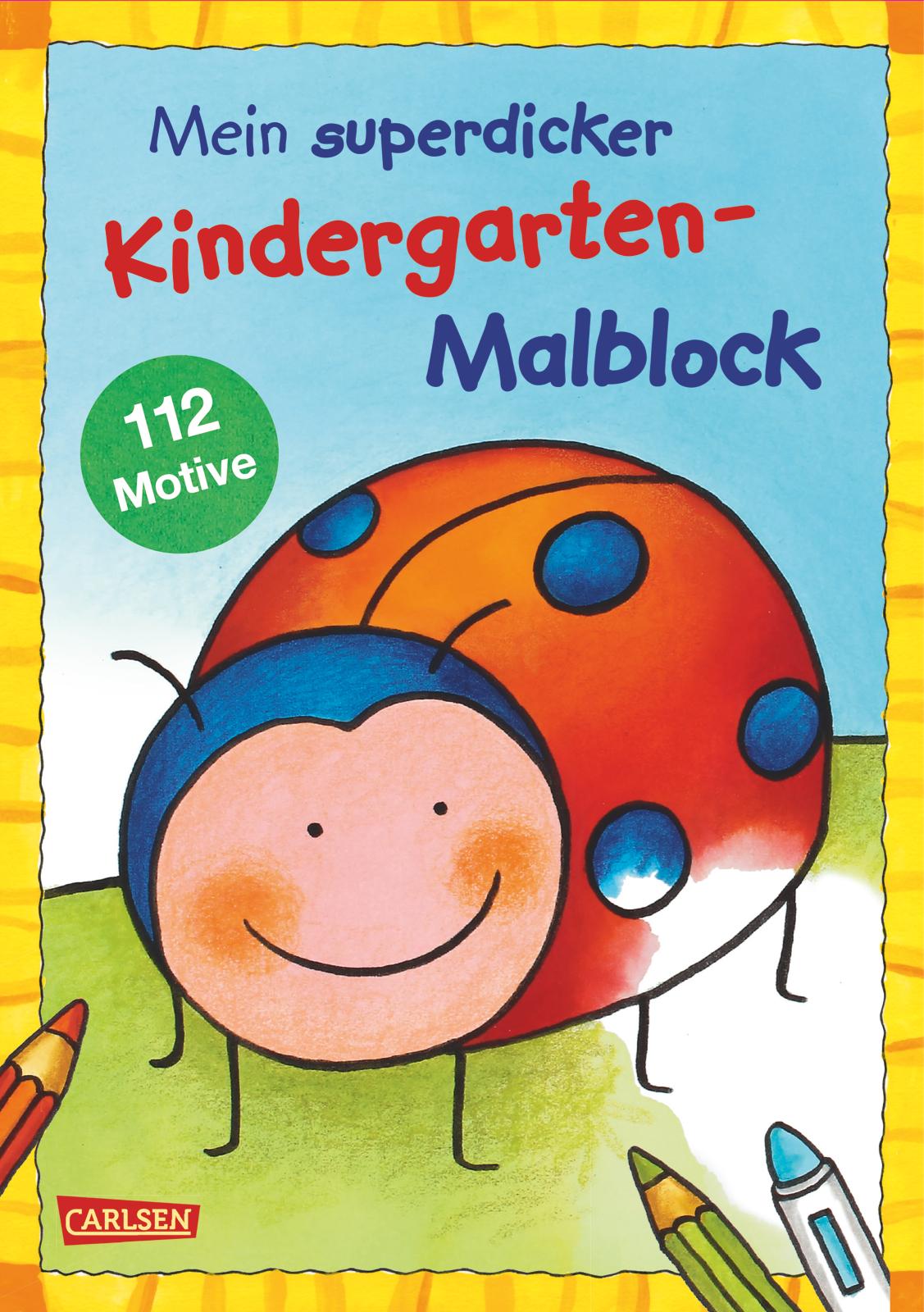 Cover: 9783551187628 | Mein superdicker Kindergarten-Malblock | Eva Muszynski | Taschenbuch