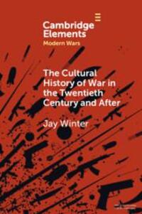 Cover: 9781009114271 | The Cultural History of War in the Twentieth Century and After | Buch