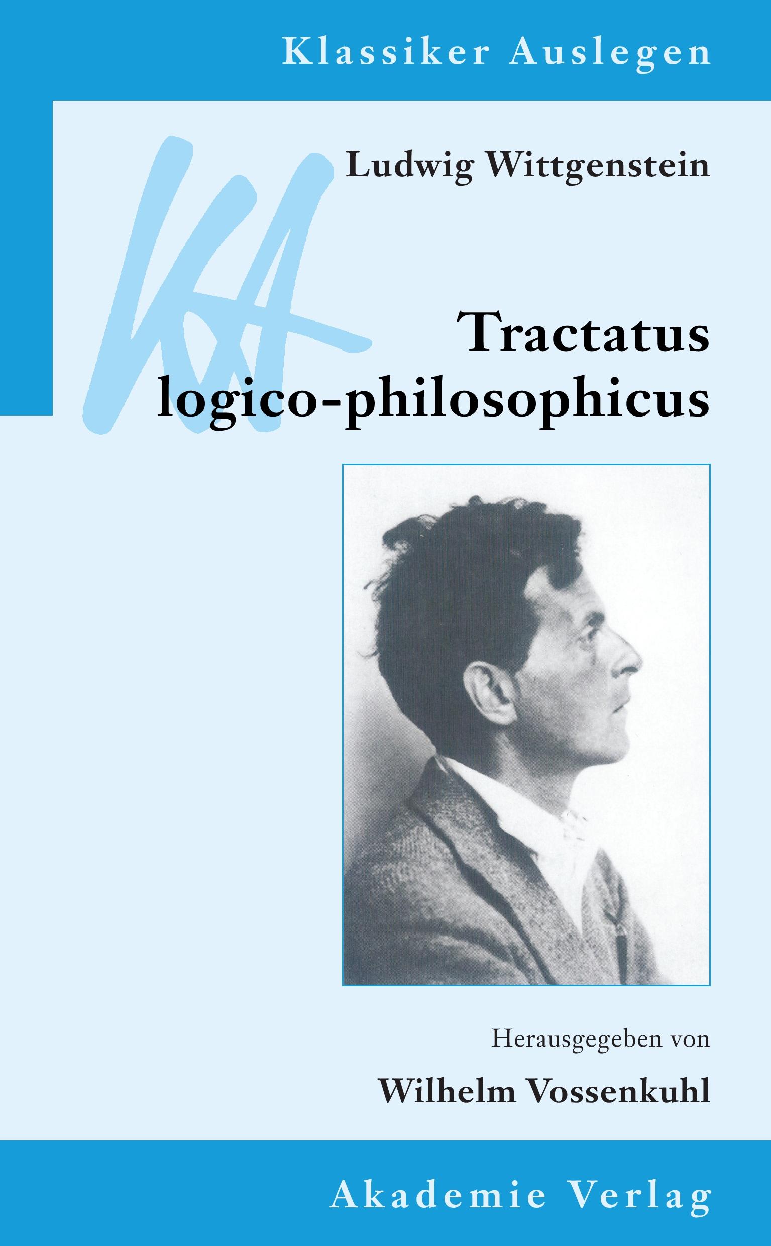 Cover: 9783050026947 | Tractatus logico-philosophicus | Ludwig Wittgenstein | Taschenbuch