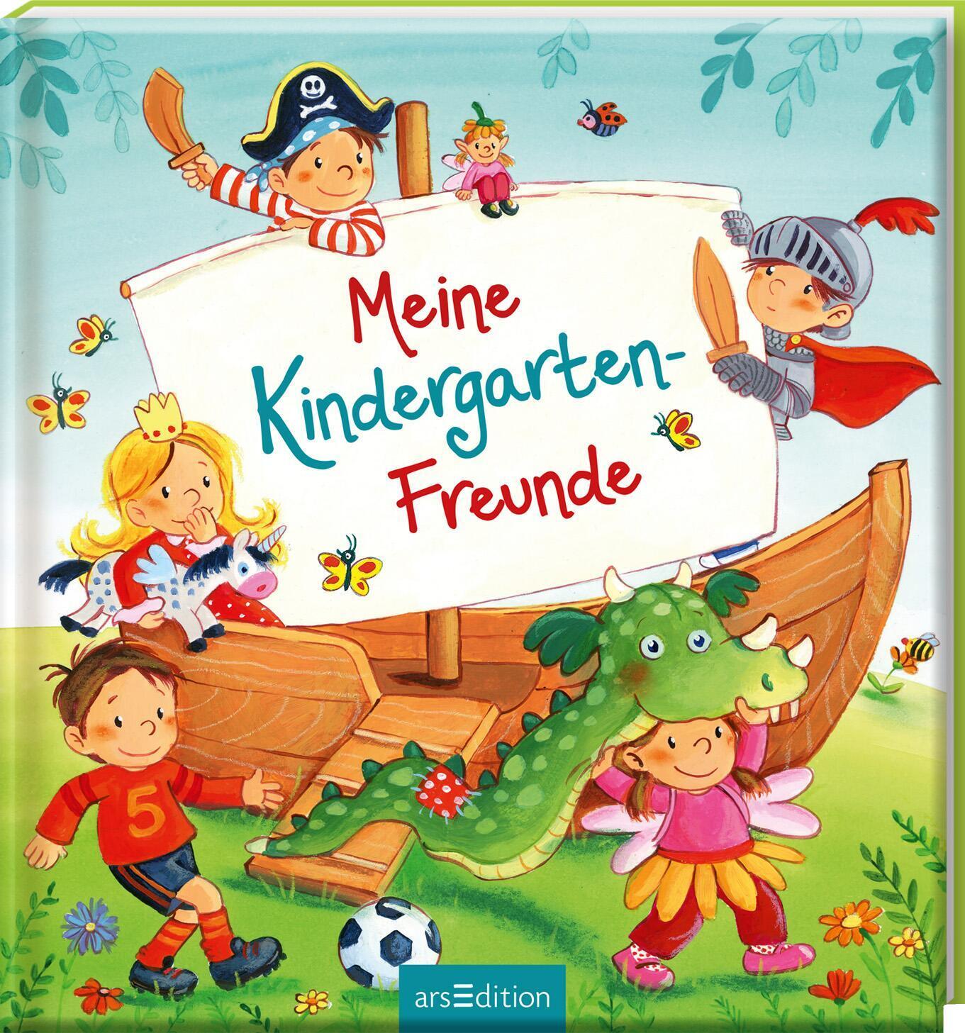 Cover: 4014489119883 | Meine Kindergarten-Freunde | Buch | Hardcover wattiert | 64 S. | 2019