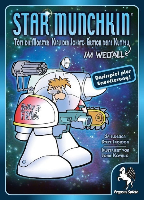 Cover: 4250231704109 | Star Munchkin 1+2 | Steve Jackson | Spiel | Deutsch | 2013 | Pegasus