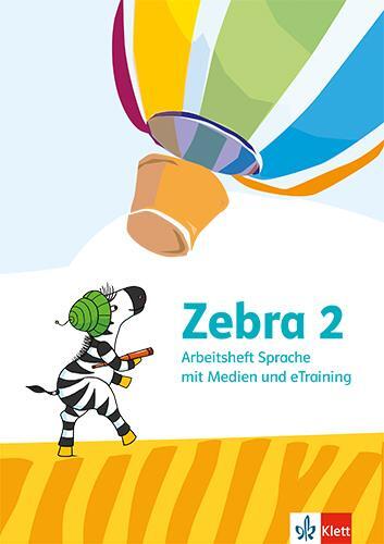 Cover: 9783122710804 | Zebra 2. Arbeitsheft Sprache mit eTraining Klasse 2 | Bundle | Deutsch