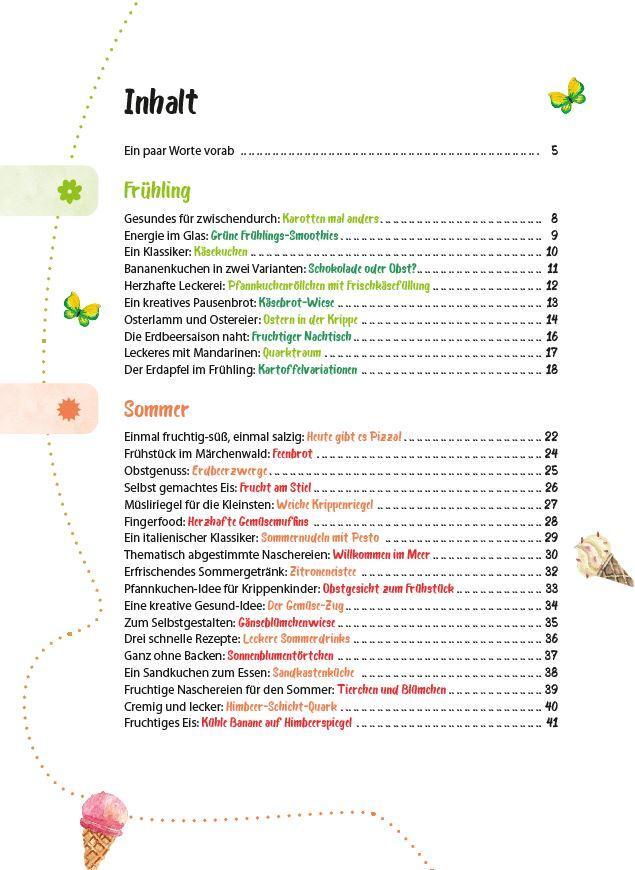 Bild: 9783960462217 | Das Krippen-Jahreszeitenbuch: Unsere Lieblingsrezepte | Taschenbuch