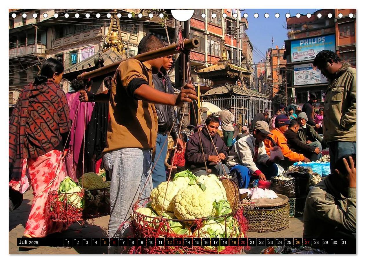 Bild: 9783435558438 | Nepal - das Dach der Welt (Wandkalender 2025 DIN A4 quer), CALVENDO...