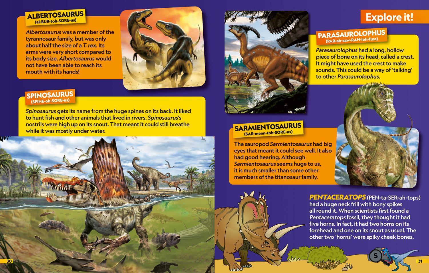 Bild: 9780008554361 | Dinosaurs Find it! Explore it! | National Geographic Kids | Buch