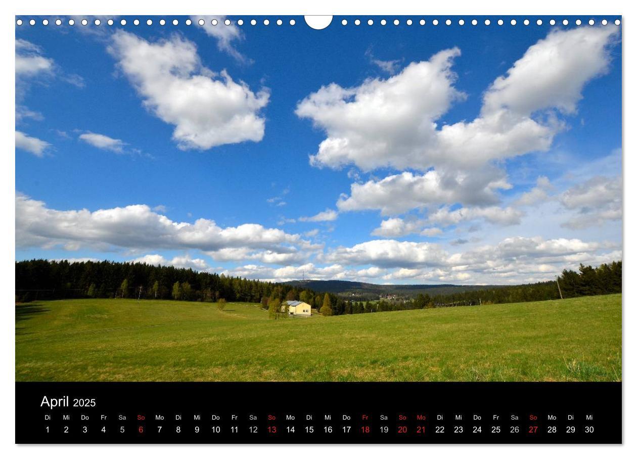 Bild: 9783435657476 | Rund um den Ochsenkopf (Wandkalender 2025 DIN A3 quer), CALVENDO...