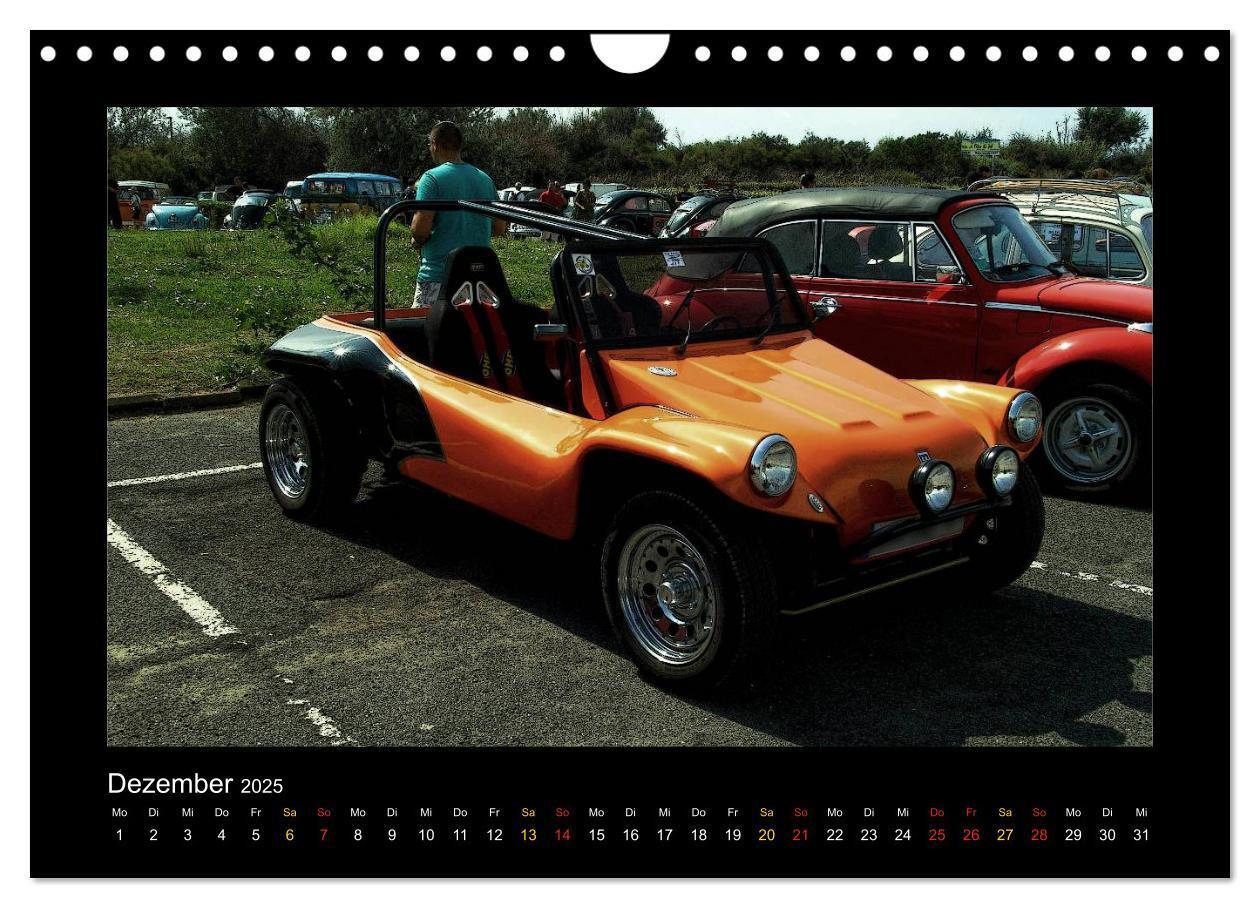 Bild: 9783435593019 | Buggys - die Kultautos der 80er (Wandkalender 2025 DIN A4 quer),...