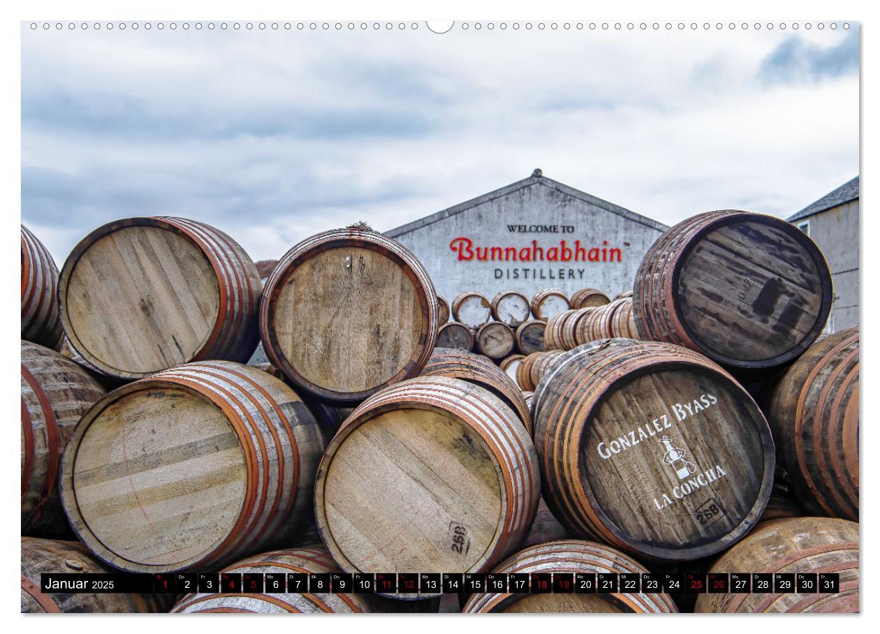 Bild: 9783383953439 | Islay - Heimat des Malt Whisky (Wandkalender 2025 DIN A2 quer),...