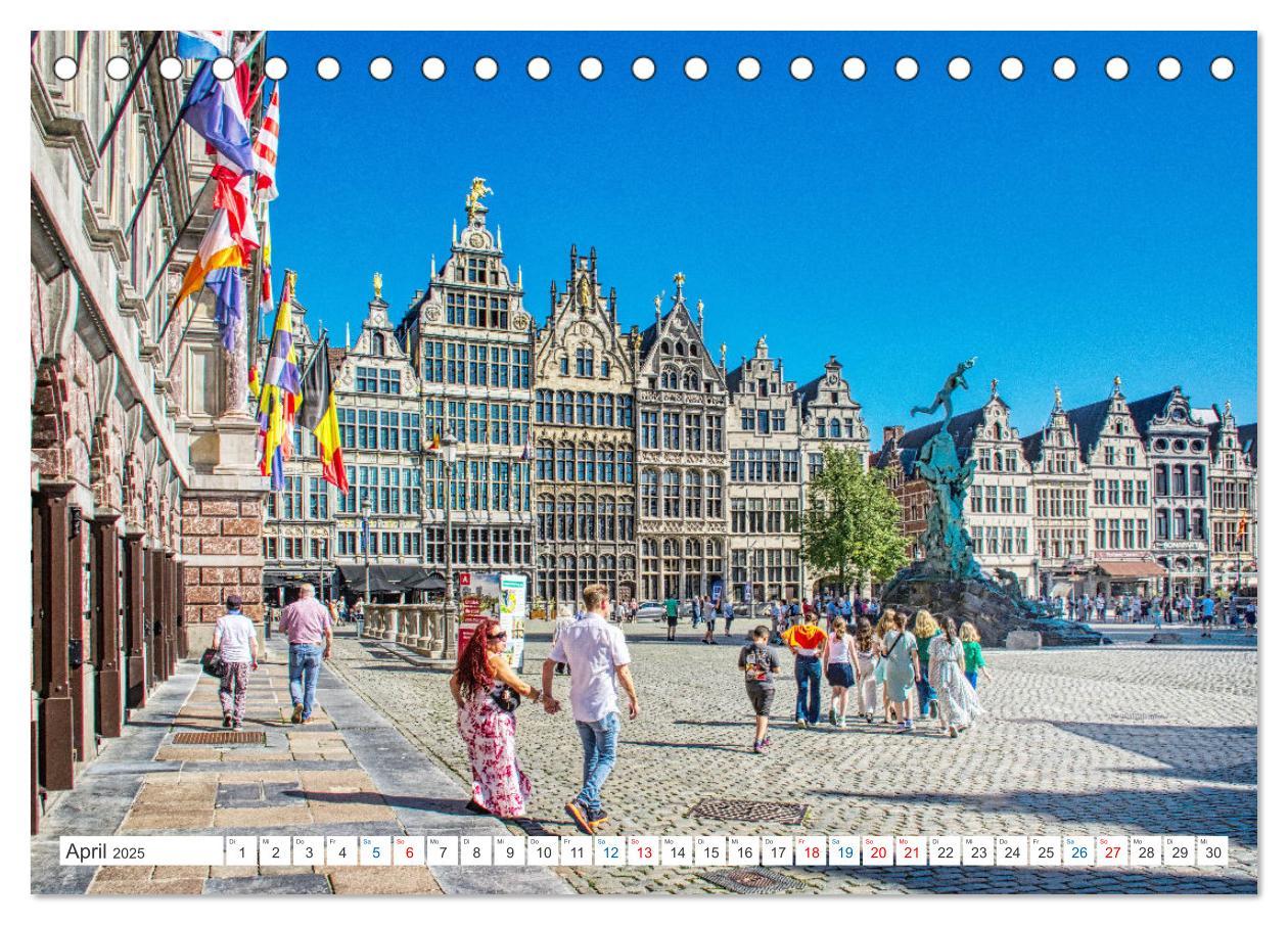 Bild: 9783383783746 | Antwerpen - sehen und erleben (Tischkalender 2025 DIN A5 quer),...