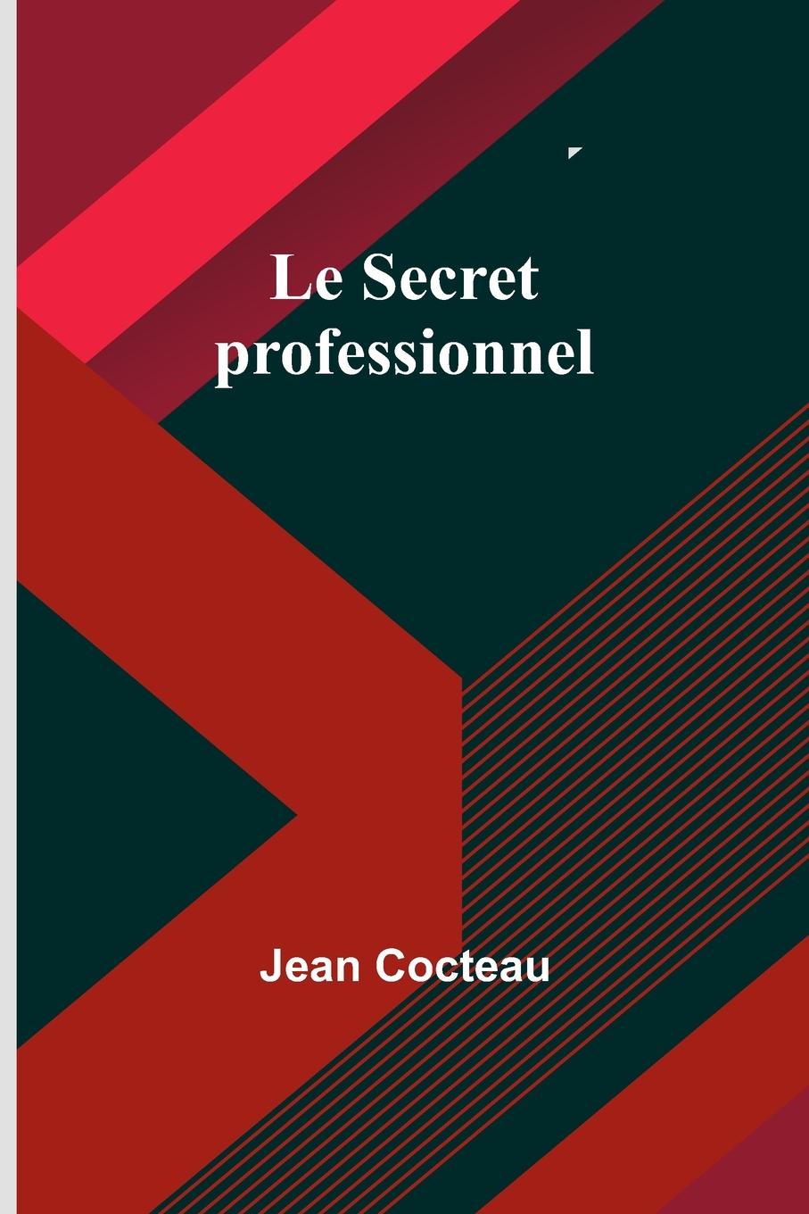 Cover: 9789357394307 | Le Secret professionnel | Jean Cocteau | Taschenbuch | Paperback