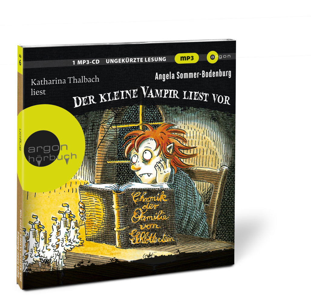 Bild: 9783839842416 | Der kleine Vampir liest vor, 1 Audio-CD, 1 MP3 | Sommer-Bodenburg | CD