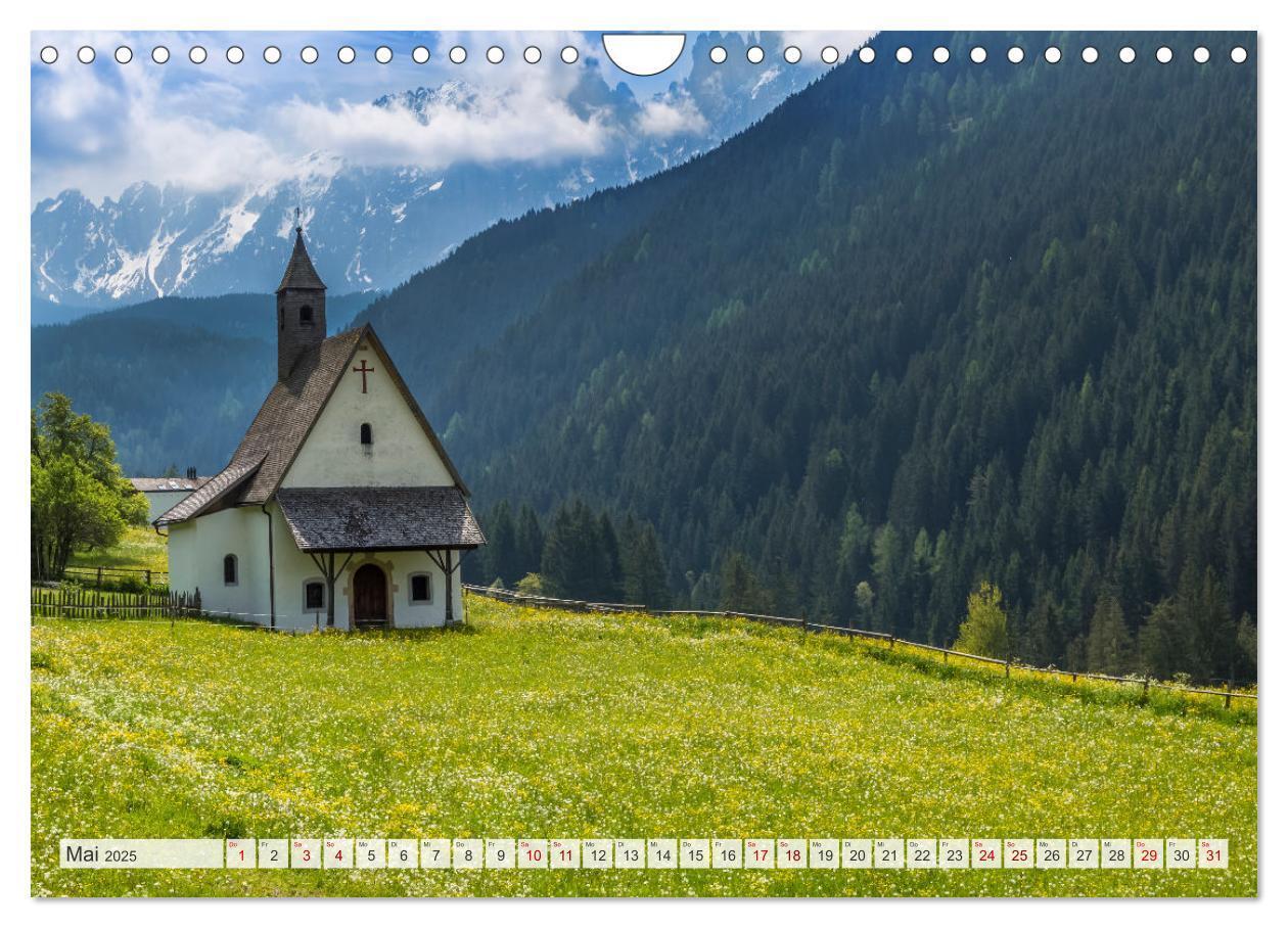 Bild: 9783457153529 | MAGISCHES SÜDTIROL (Wandkalender 2025 DIN A4 quer), CALVENDO...